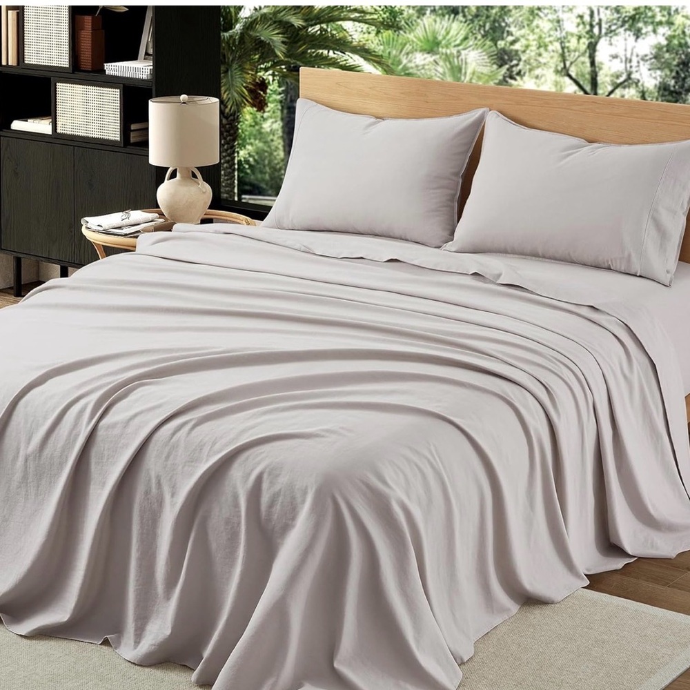 Luxury 100% Organic Linen sheet set